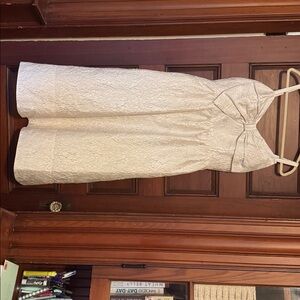 Lilly Pulitzer off white Textured Dress